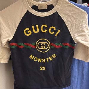 Boys Gucci shirt 3/4 sleeve